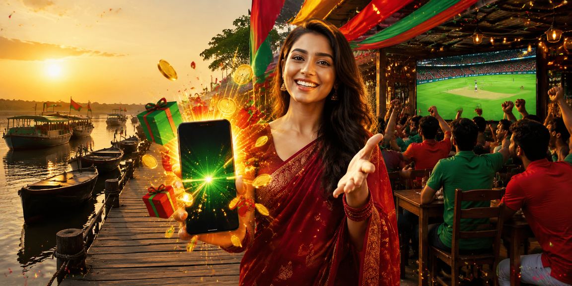 Cricket betting celebrations in Barisal, red and green all the way